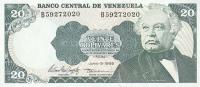 p63e from Venezuela: 20 Bolivares from 1995