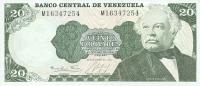 p64 from Venezuela: 20 Bolivares from 1984