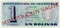 p68s from Venezuela: 1 Bolivar from 1989