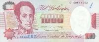 Gallery image for Venezuela p76a: 1000 Bolivares