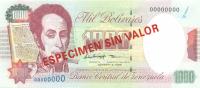 Gallery image for Venezuela p76s: 1000 Bolivares