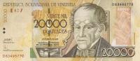 Gallery image for Venezuela p86d: 20000 Bolivares