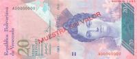 Gallery image for Venezuela p91s: 20 Bolivares