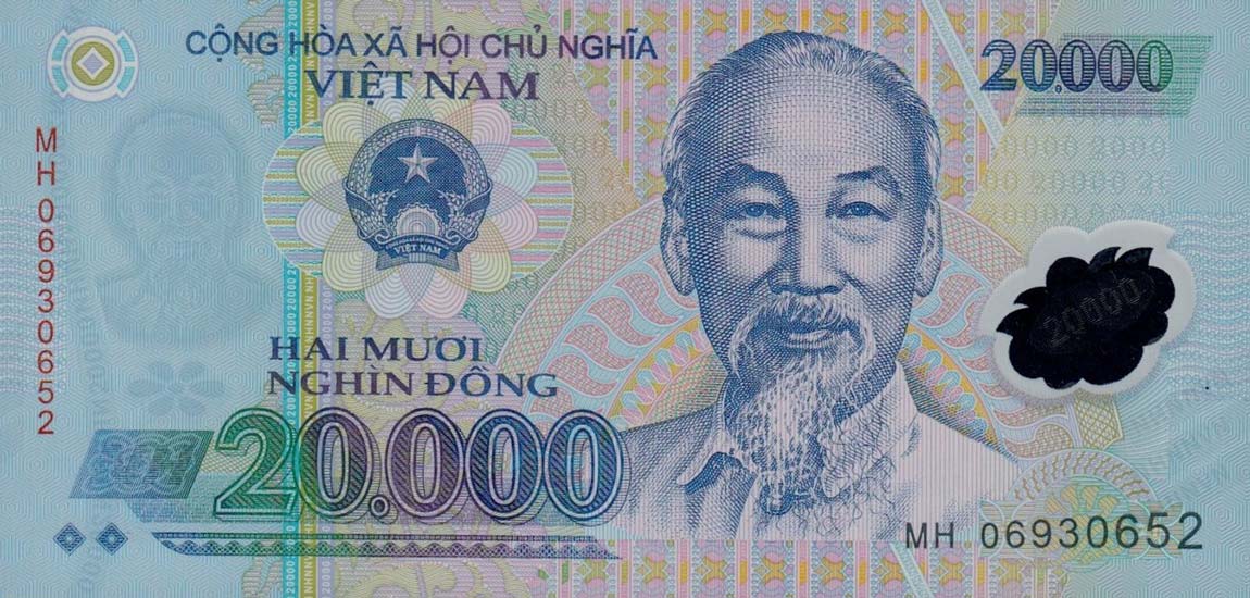Front of Vietnam p120a: 20000 Dong from 2006