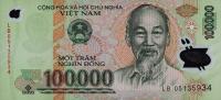 p122b from Vietnam: 100000 Dong from 2005