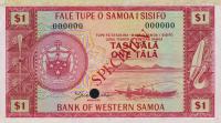 p16ct from Western Samoa: 1 Tala from 1967