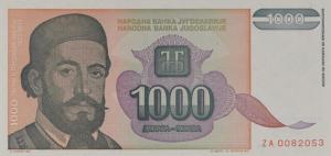 Gallery image for Yugoslavia p140r: 1000 Dinara