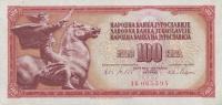Gallery image for Yugoslavia p80a: 100 Dinara