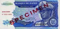 p42s from Zaire: 200000 Zaires from 1992