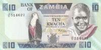 p26c from Zambia: 10 Kwacha from 1980