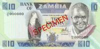 p26s from Zambia: 10 Kwacha from 1980