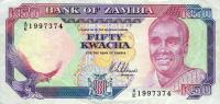 p33a from Zambia: 50 Kwacha from 1989