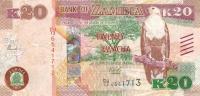 Gallery image for Zambia p59a: 20 Kwacha