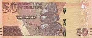 p105 from Zimbabwe: 50 Dollars from 2020