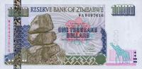p12a from Zimbabwe: 1000 Dollars from 2003