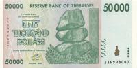 p74b from Zimbabwe: 50000 Dollars from 2007