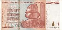 p89r from Zimbabwe: 20000000000000 Dollars from 2008
