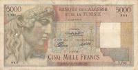 Gallery image for Algeria p108: 5000 Francs