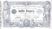 p76a from Algeria: 1000 Francs from 1903