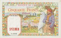 Gallery image for Algeria p87s: 50 Francs