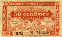 Gallery image for Algeria p97a: 50 Centimes