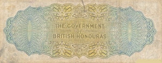 Back of British Honduras p23: 10 Dollars from 1939