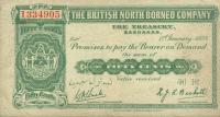 p27 from British North Borneo: 50 Cents from 1938