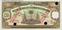Gallery image for British West Africa p8ct: 20 Shillings