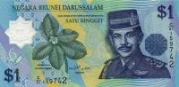 p22b from Brunei: 1 Ringgit from 2007