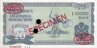 Gallery image for Burundi p21s: 20 Francs
