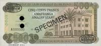 Gallery image for Burundi p24s: 500 Francs