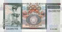 Gallery image for Burundi p39e: 1000 Francs