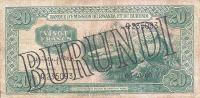 p3 from Burundi: 20 Francs from 1964