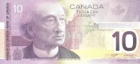 p102b from Canada: 10 Dollars from 2001