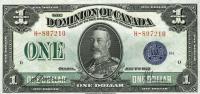 p33c from Canada: 1 Dollar from 1923