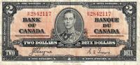 p59c from Canada: 2 Dollars from 1937