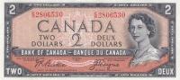 p67b from Canada: 2 Dollars from 1954