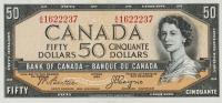 p71b from Canada: 50 Dollars from 1954