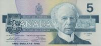 p95b from Canada: 5 Dollars from 1986