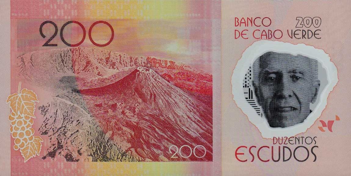 Back of Cape Verde p71a: 200 Escudos from 2014