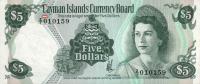 p6r from Cayman Islands: 5 Dollars from 1974