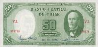 p104 from Chile: 50 Pesos from 1944