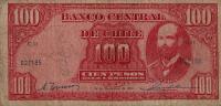 p105b from Chile: 100 Pesos from 1948