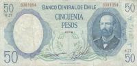 Gallery image for Chile p151a: 50 Pesos