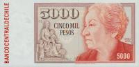 Gallery image for Chile p155d: 5000 Pesos