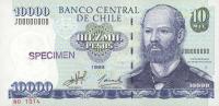 p157s from Chile: 10000 Pesos from 1998