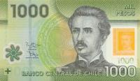 Gallery image for Chile p161g: 1000 Pesos