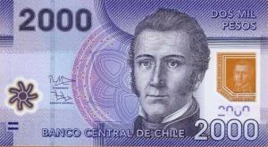 p162d from Chile: 2000 Pesos from 2014