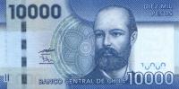 p164b from Chile: 10000 Pesos from 2011