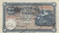 p58 from Chile: 2 Pesos from 1920